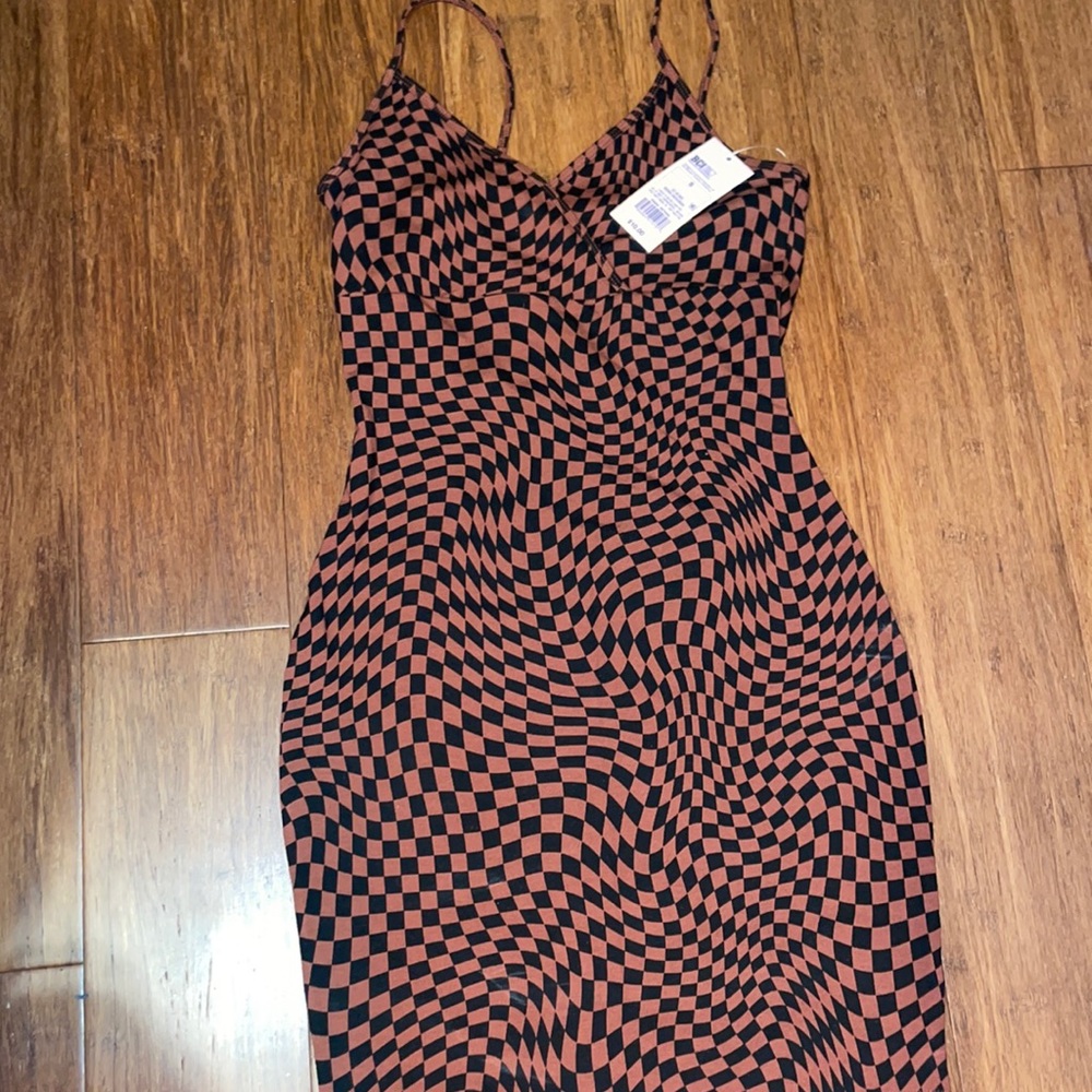 Wild Fable checkered mini dress